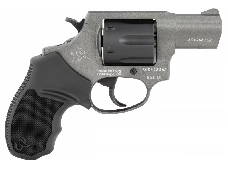 Taurus 2-856021ULC21 Revolver 38SP 2" 6RD Tungsten/Black 856UL - Taurus International Manufacturing, Inc. - 38 SPECIAL