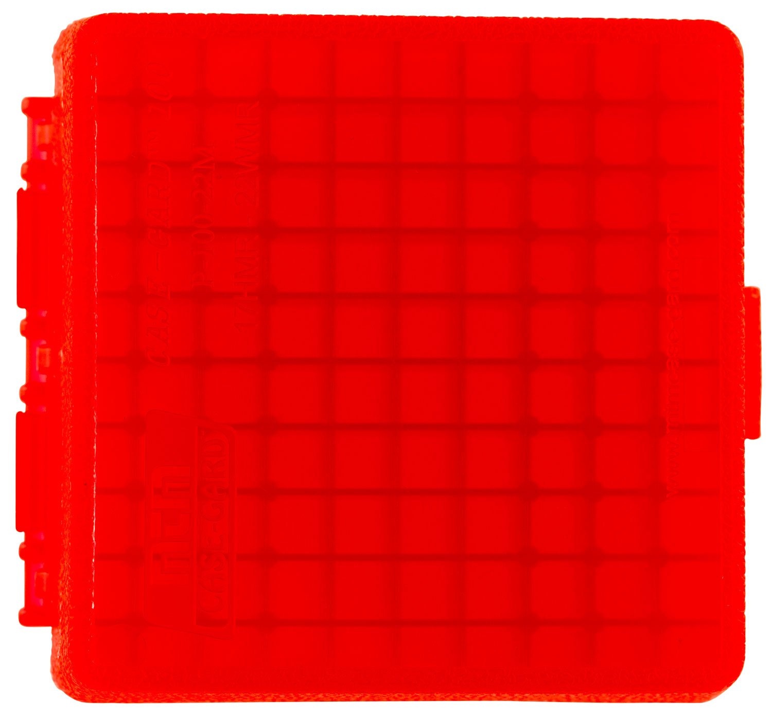 MTM Case Gard P-100 .22 Mag/.17 HMR 100 Round Flip-Top Ammo Box Red - MTM Case-Gard - AMMO BOX
