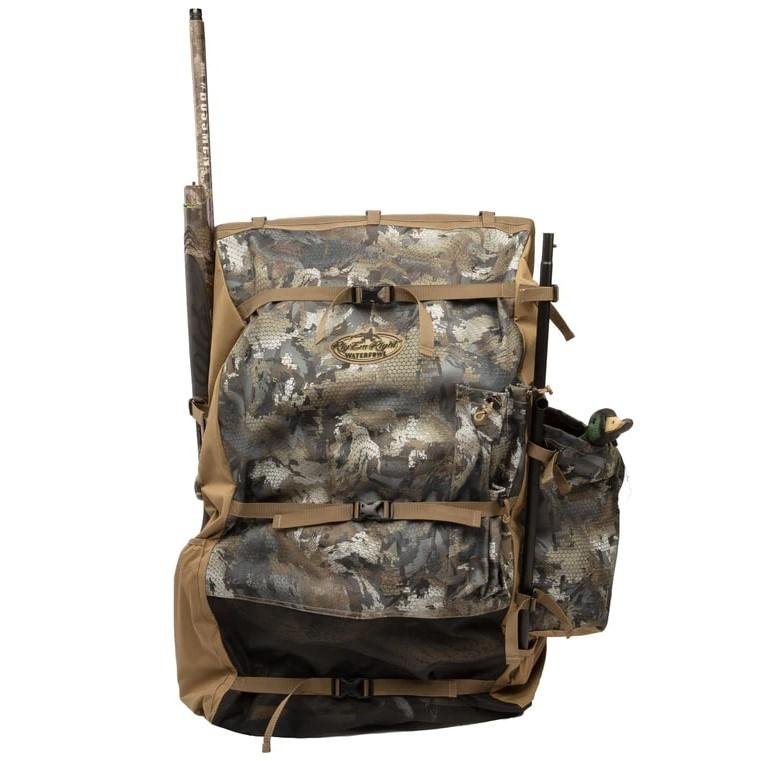 Rig 'Em Right 027-T Refuge Runner Decoy Bag Gore Optifade Timber 24x12x38"