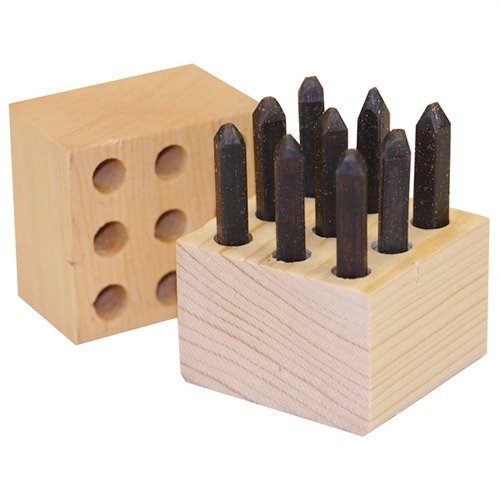 YOUNG BROTHERS STAMP WORKS INC STEEL FIGURE STAMP SET 3/32" - YOUNG BROTHERS STAMP WORKS INC