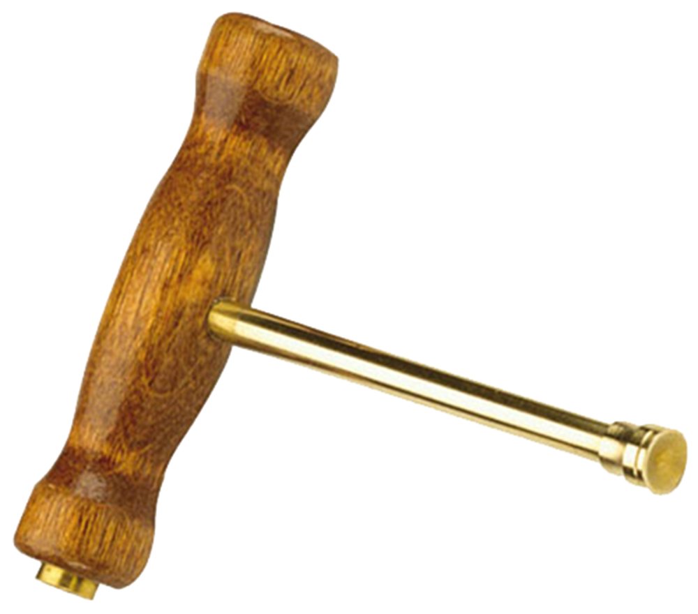 Traditions A1206 T Handle Bullet Starter Multi-Caliber Wood w/Brass Rod