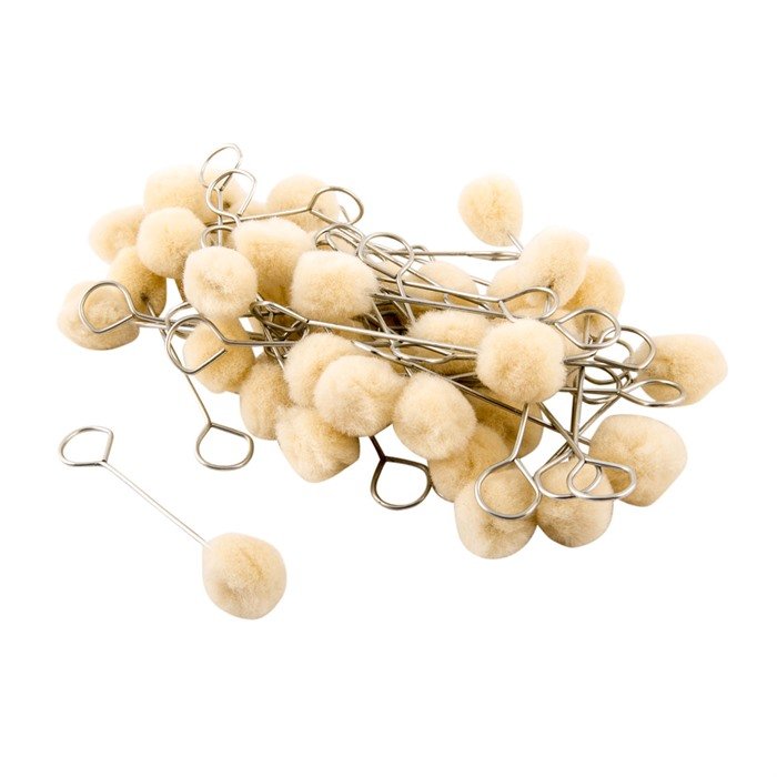 Brownells Premium Quality Cotton Shop Swabs - Brownells - UNIVERSAL