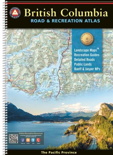 BENCHMARK BC-ATLAS British Columbia Road/Recreation Atlas Field-Checked