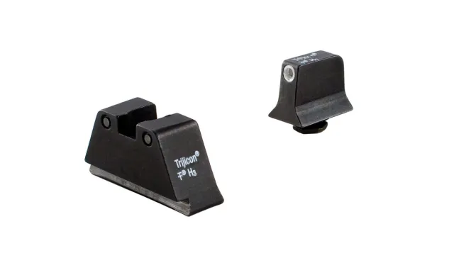 Trijicon GL201-C-600659 Suppressor Height Sights Glock Green/Orange Tritium - Trijicon for sale at TheGunDock