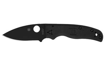Spyderco Shaman Black Lightweight Black Blade