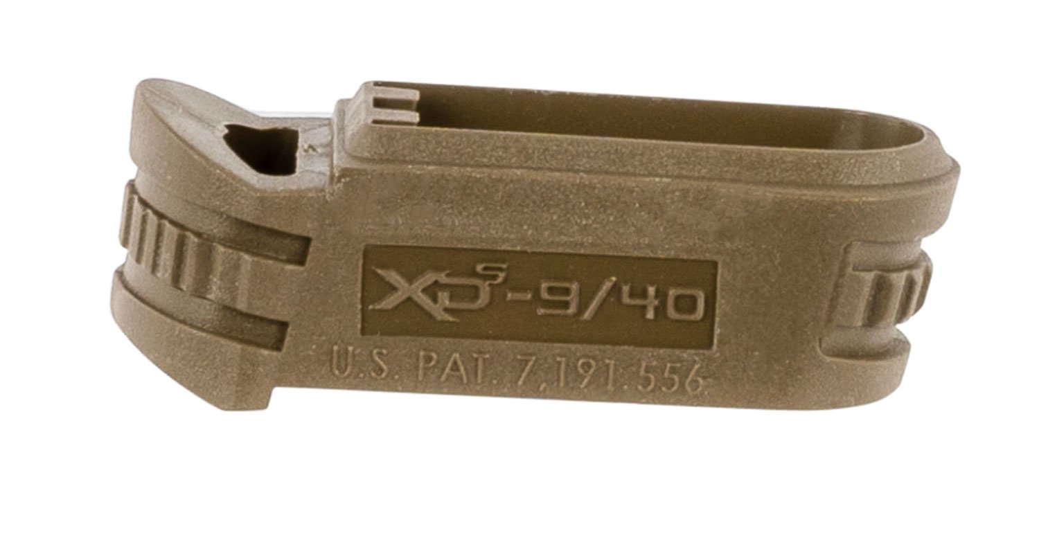 Buy Springfield Armory XDS5902MFDE Backstrap Sleeve made of Polymer with Flat Dark Earth & 1 Piece Design for 9mm Luger Springfield XD-S with #2 Backstrap & 3"-4" Barrel online