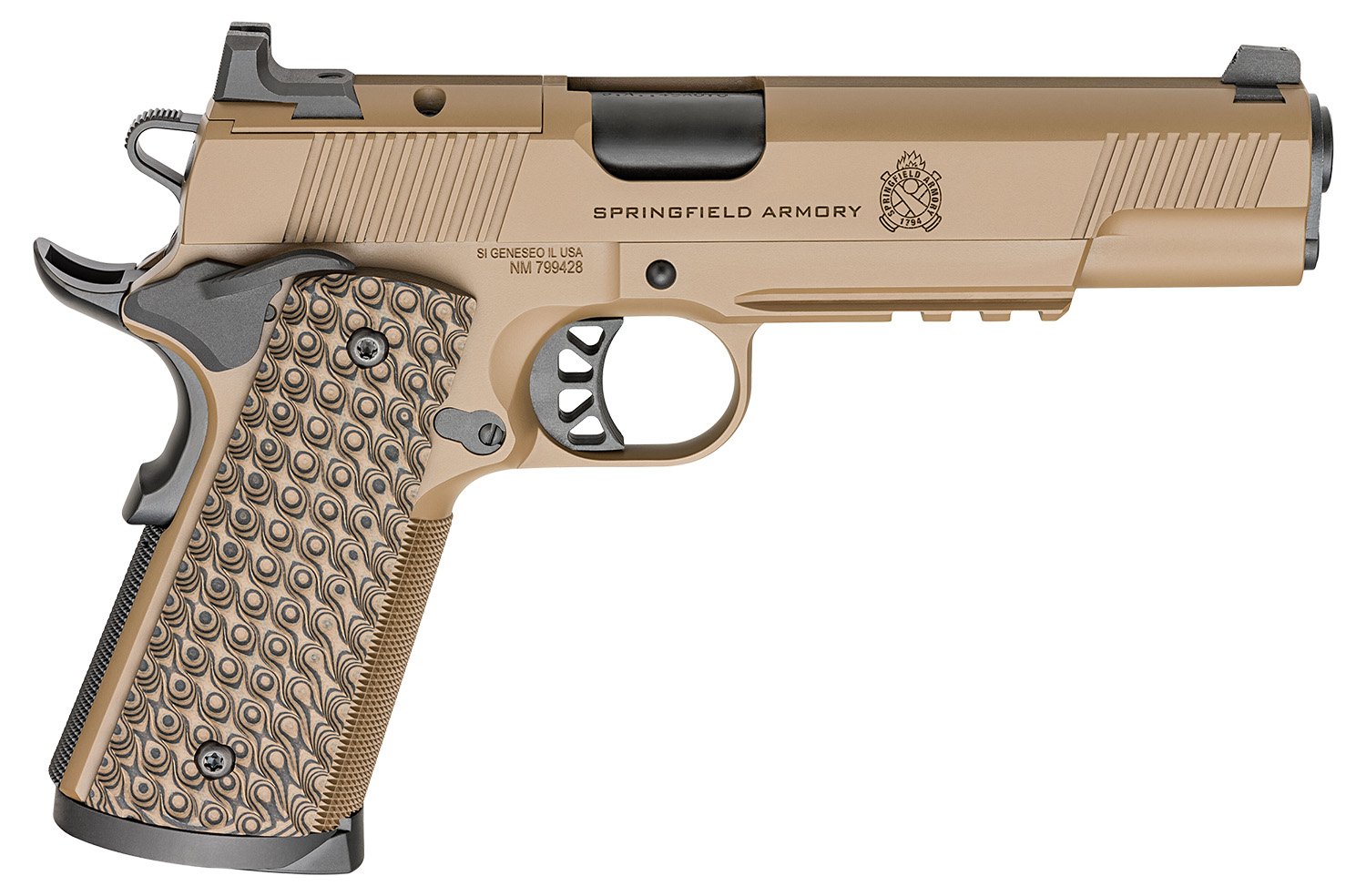 Springfield Armory PC9125LRCBAOS 1911 TRP AOS .45 ACP 5" Coyote Pistol - Springfield Armory - 45 ACP