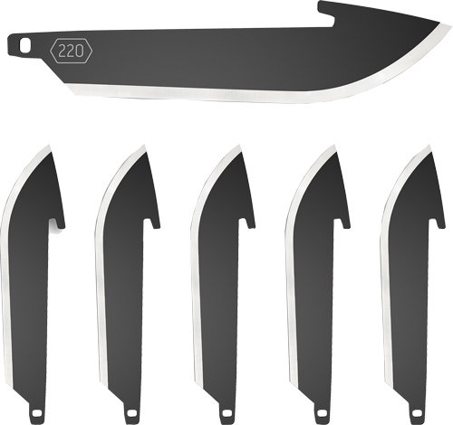 Buy Outdoor Edge Drop Point Replacement Blades Black 2.2 in. 6 pk. online