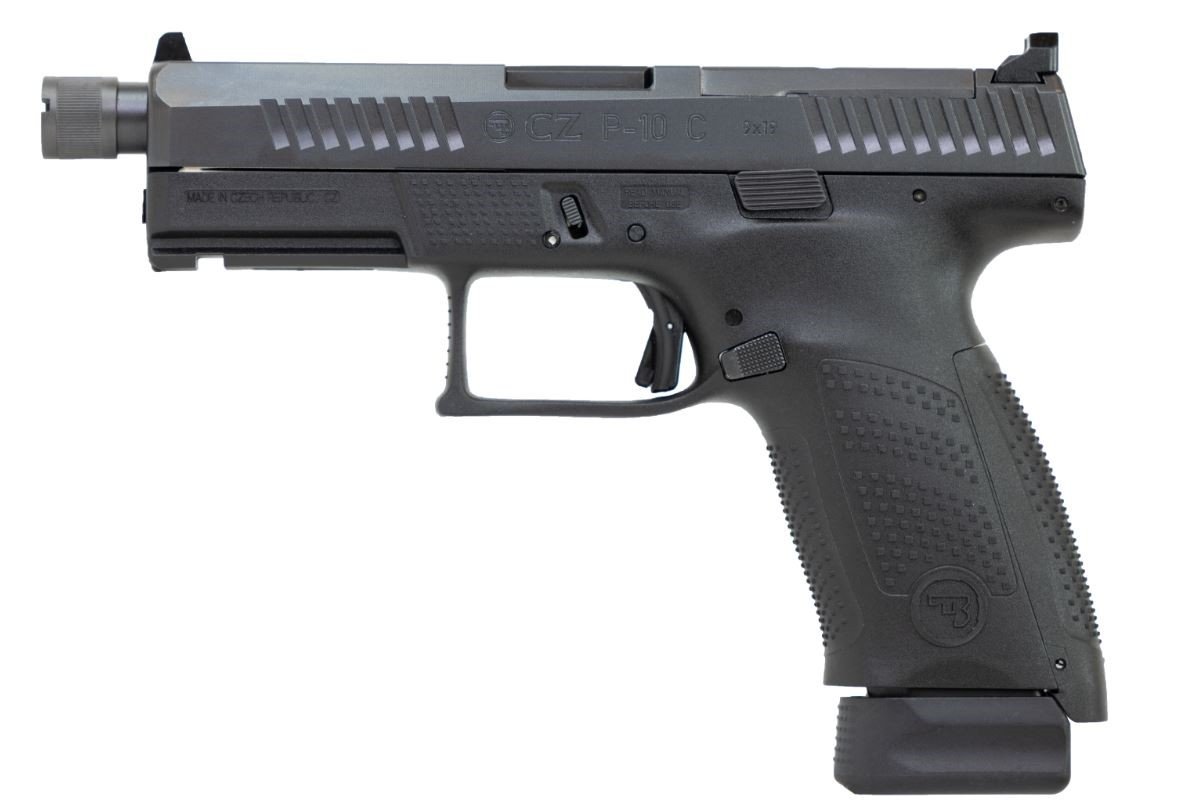 CZ P-10 C OR SR 9mm Optics-Ready Suppressor-Ready - CZ-USA - 9mm