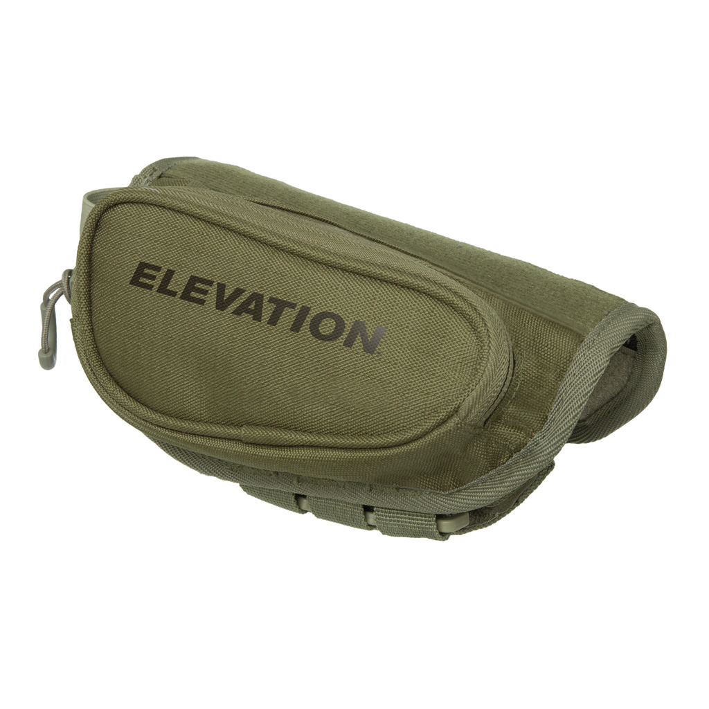 Elevation Prey Stock Pouch 810096081803 Ambush Green, Adjustable, 9 Shell Loops