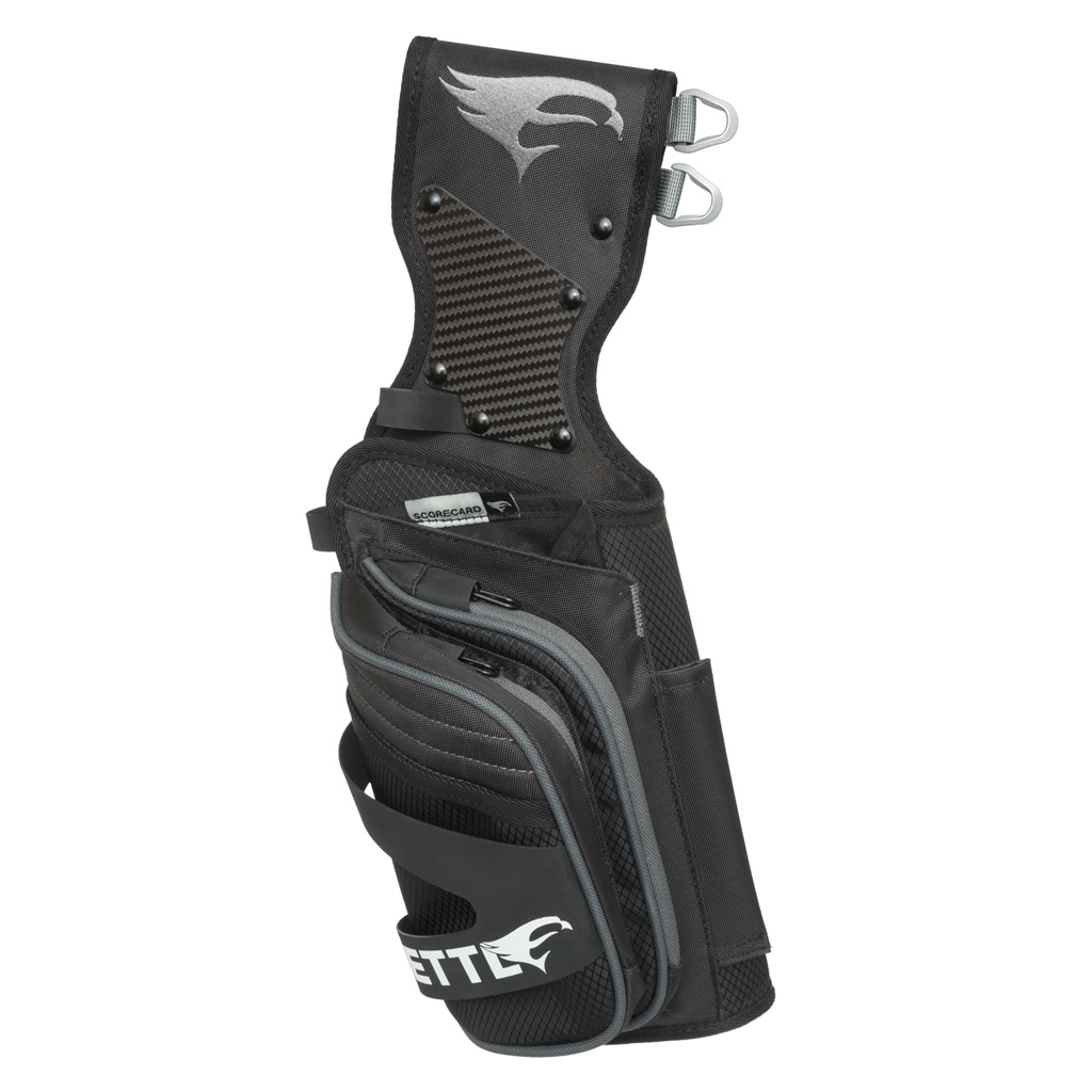 Elevation Mettle 1601008 Field Quiver Black RH 3-Stage Arrow Bay