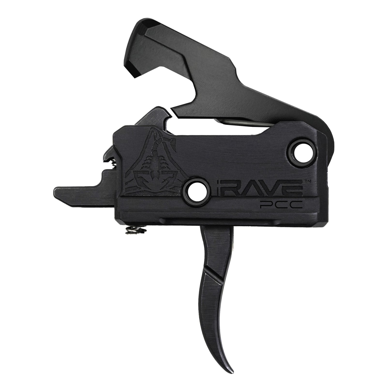 RISE Armament Rave PCC Curved Trigger 3.5lb AR-15