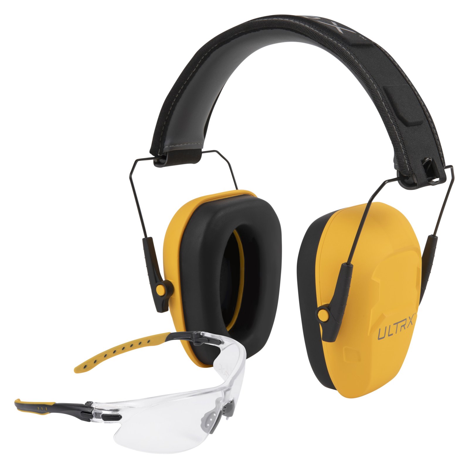 Allen 4156 Shield Ear & Eye Protection Combo 23 dB Yellow - Allen Company