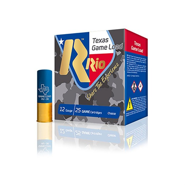 Rio Texas Game Load HV 12 Gauge 2-3/4in 1-1/4oz #6 25rd