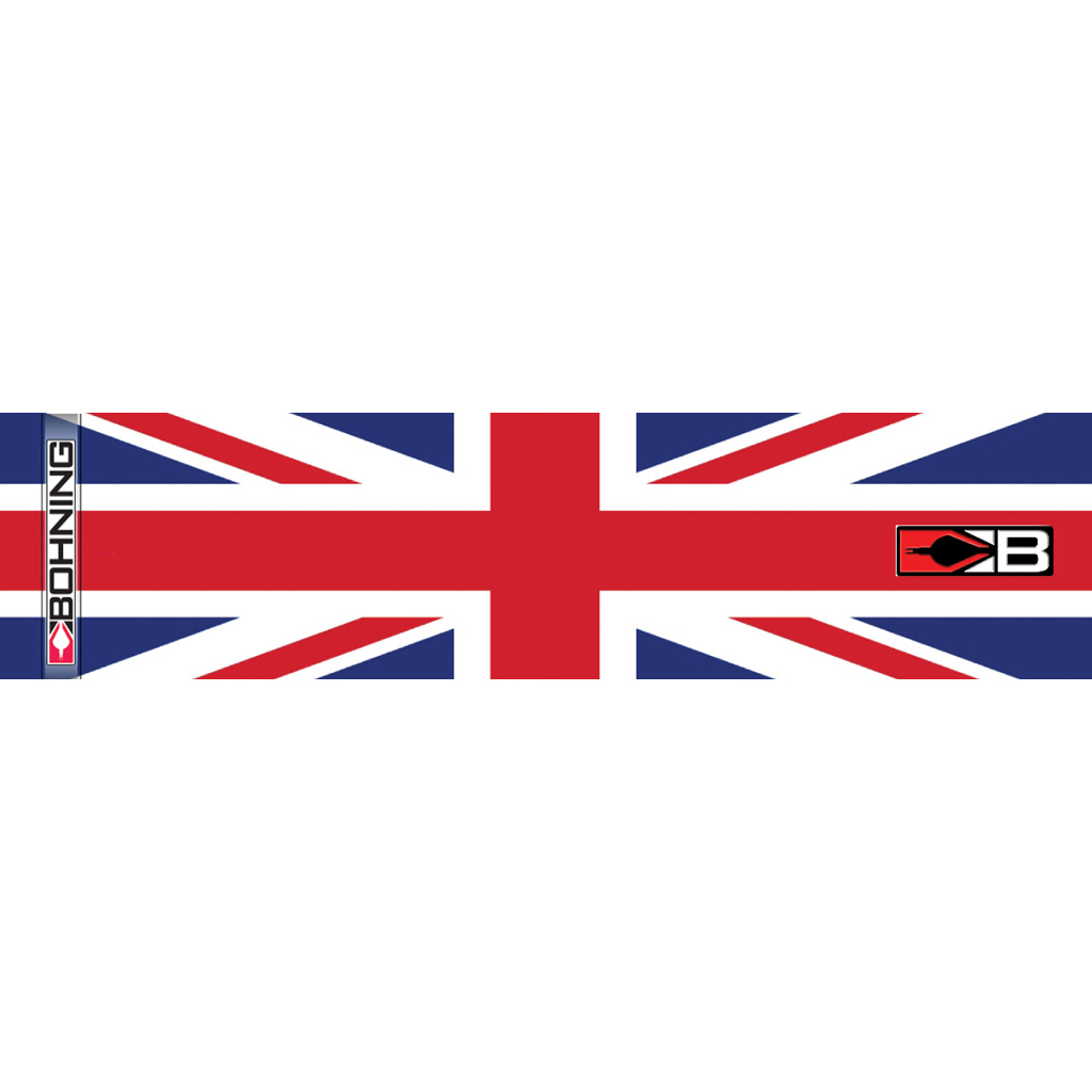 Bohning Arrow Wraps United Kingdom Flag 7 in. Standard 13 pk. Model: 501041UKF