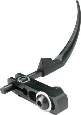 Muzzy 1080 Black FishHook Bowfishing Rest: Ambidextrous, Quick-Loading, 3-Sided Arrow Capture