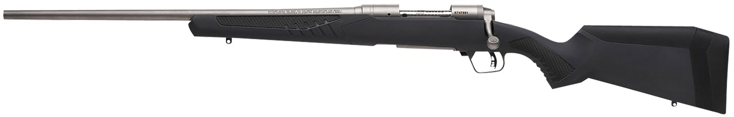 Savage Arms 110 Storm Left Hand 243 Win 22 in Matte Stainless 4 Round