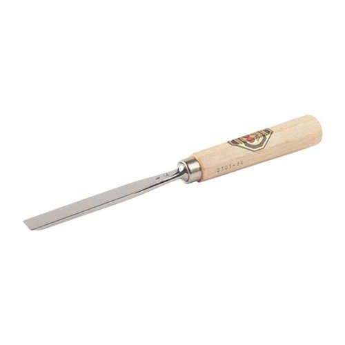 Brownells Chisel Straight with Wood Handle 14MM - Brownells