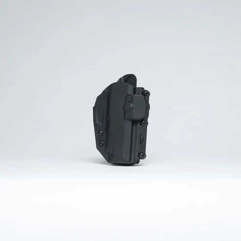 RAPID FORCE HOLSTER LEVEL 2 BELT SLIDE FITS GLOCK 1919X19MOS BLACK RH NO LIGHT BULK NO AXON