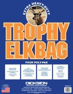 DICKSON DGB875 48In Heavy-Duty Elk Bag 4-Pack