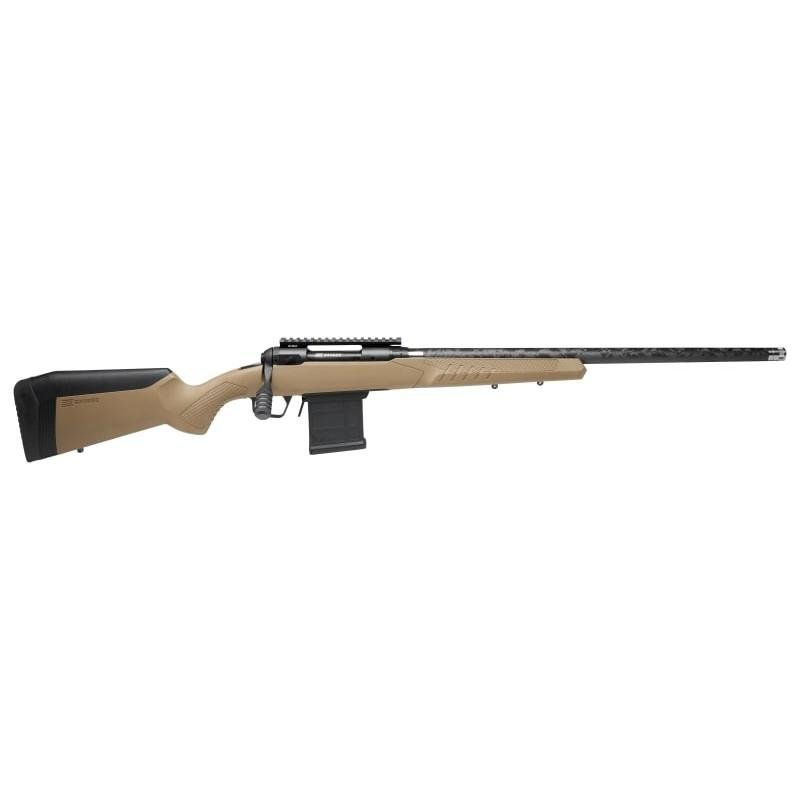 Savage 110 Carbon Tactical 6.5 Creedmoor 22 in Bolt Action Rifle Black/Tan - SAVAGE ARMS - 6.5 Creedmoor