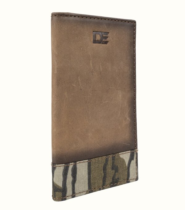 DE BI-FOLD CHECK BOOK WALLET LEA                            - Desert Eagle
