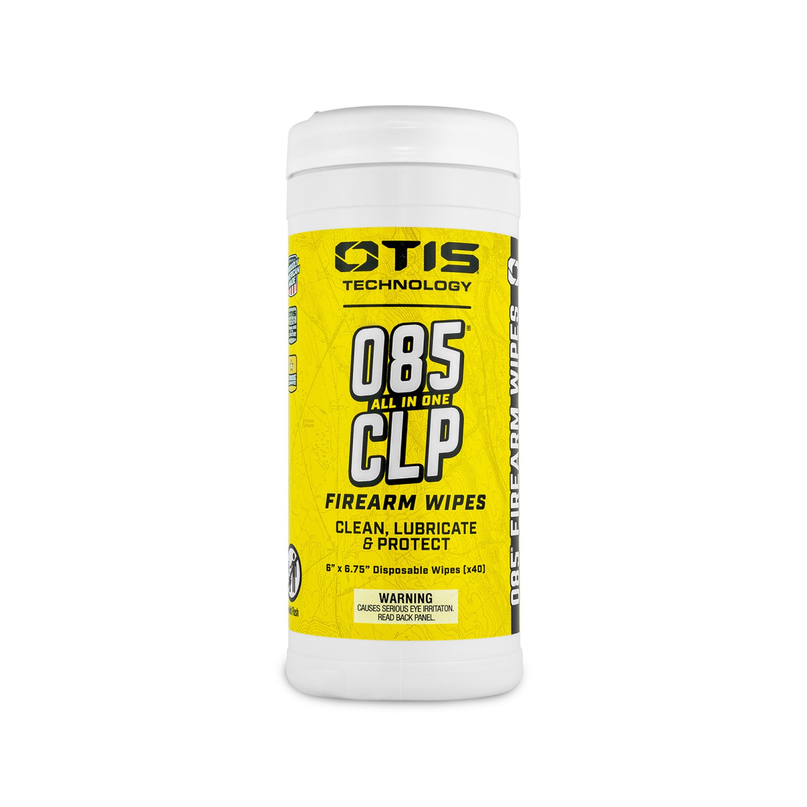 Otis Technologies O85 CLP Wipes - Advanced Cleaning, Lubricating, and Protecting Formula