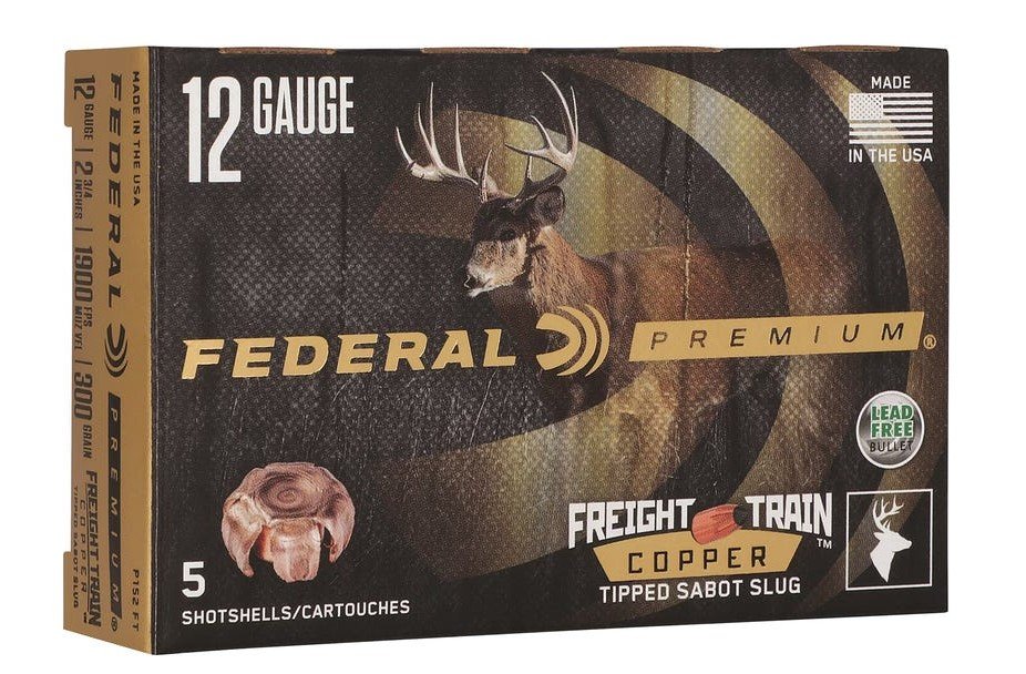 Federal P152FT Premium 12 Gauge 2.75" Slug 5-Pack - Federal Premium Ammunition - 12 GAUGE