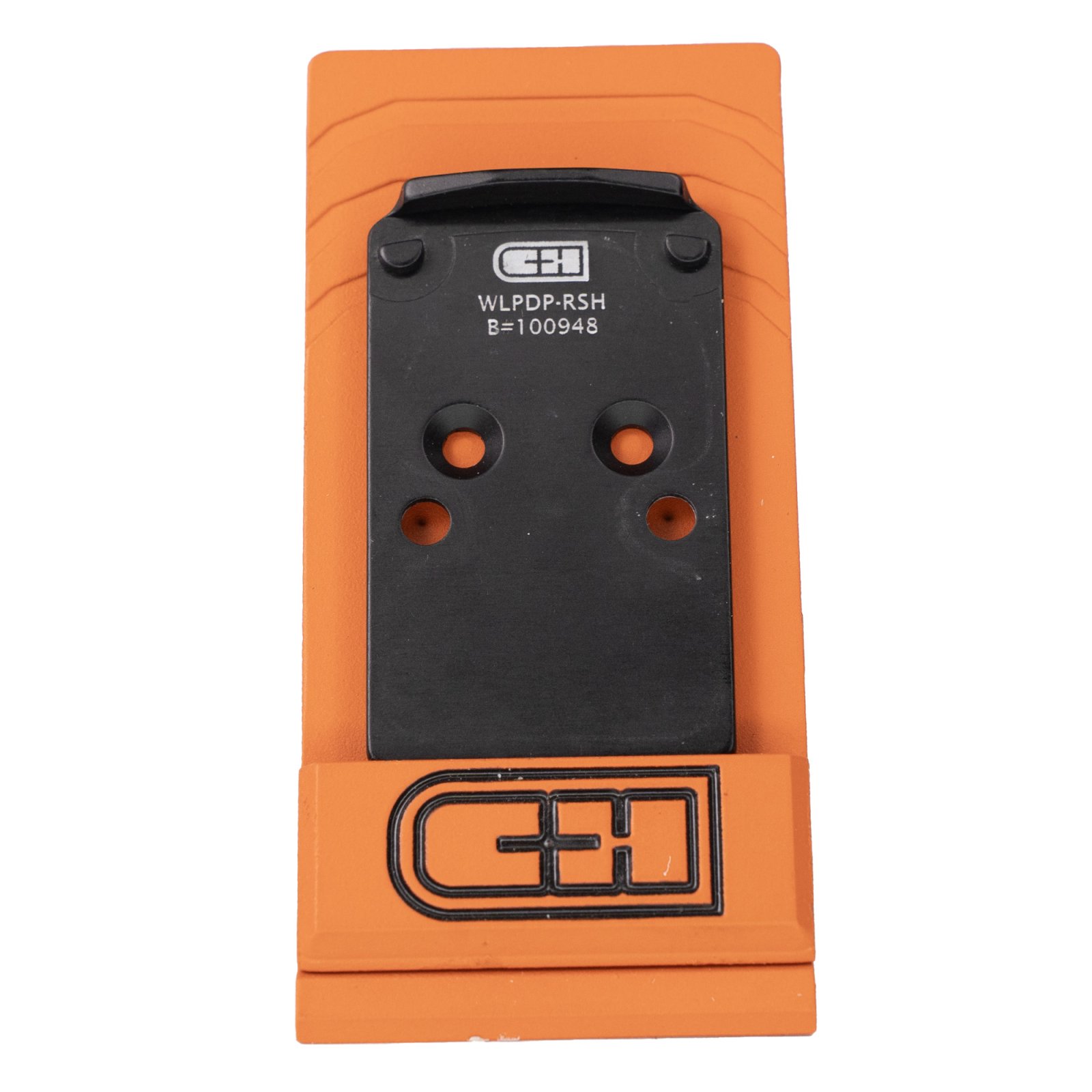 C&H Precision WLPDP-RSH Adapter Plate for Walther PDP/PPQ to RMR/SRO, Black