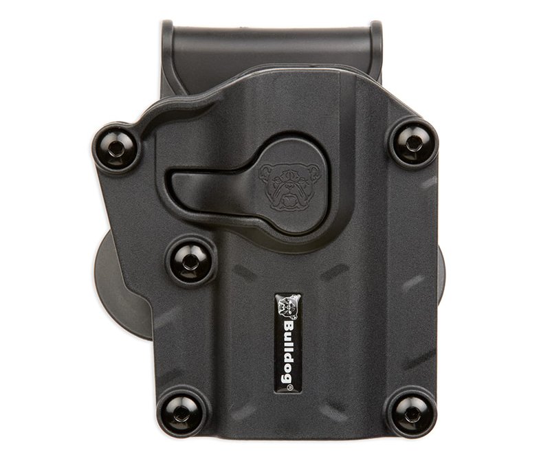 Bulldog MX-001SCL Polymer Holster LH for Sub-Compact Pistols, Black - Bulldog