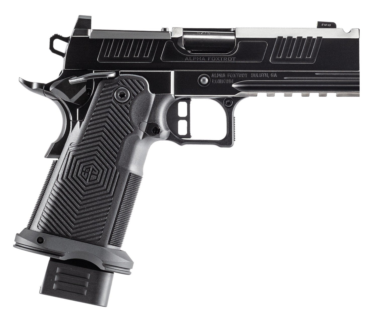 Alpha Foxtrot AA39X1CIH-PDBK19 AF1911 Romulus 9mm Luger 4.25" - Alpha Foxtrot