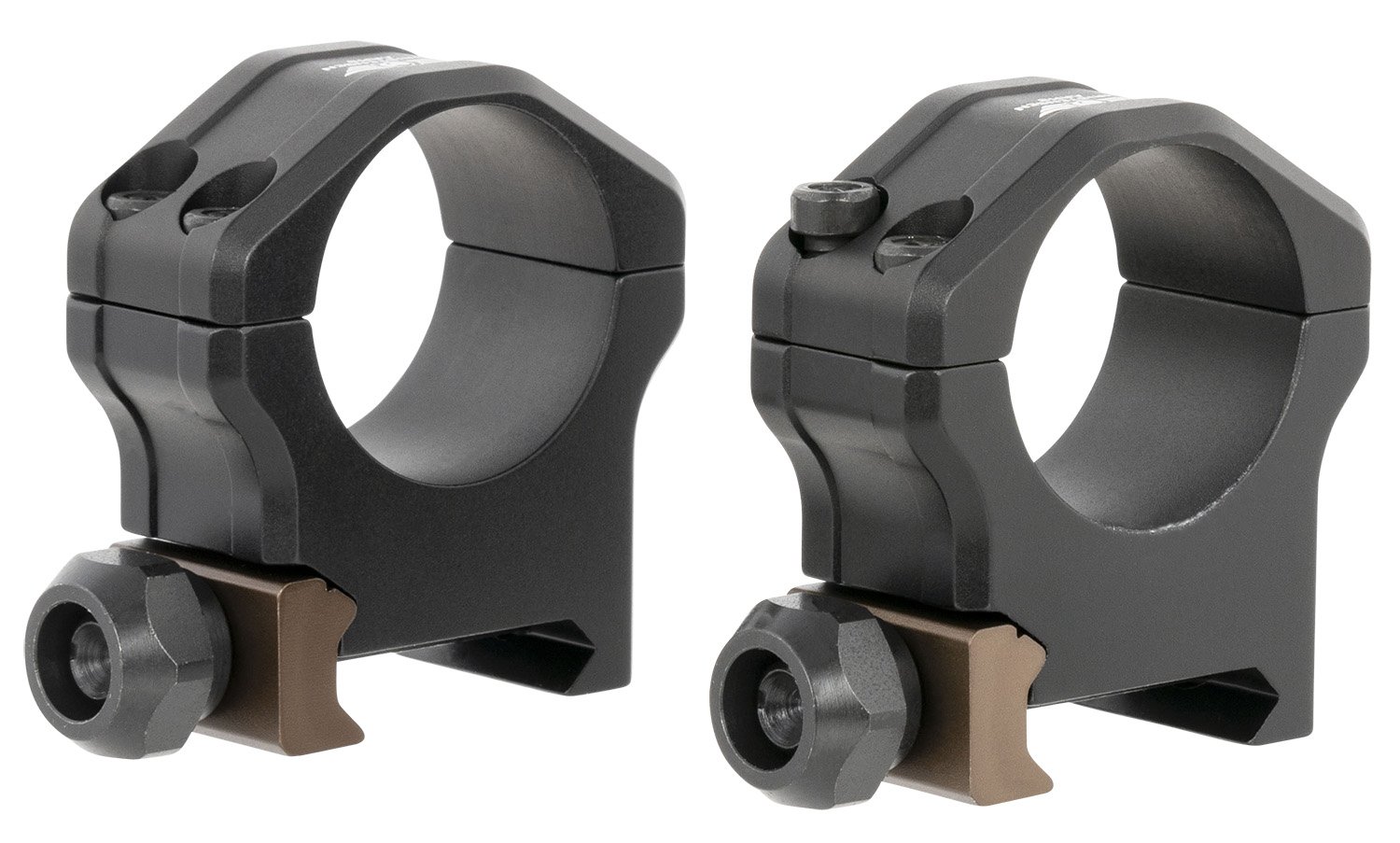 Christensen Arms PRSR-X2 1 in Medium Scope Rings Black Anodized