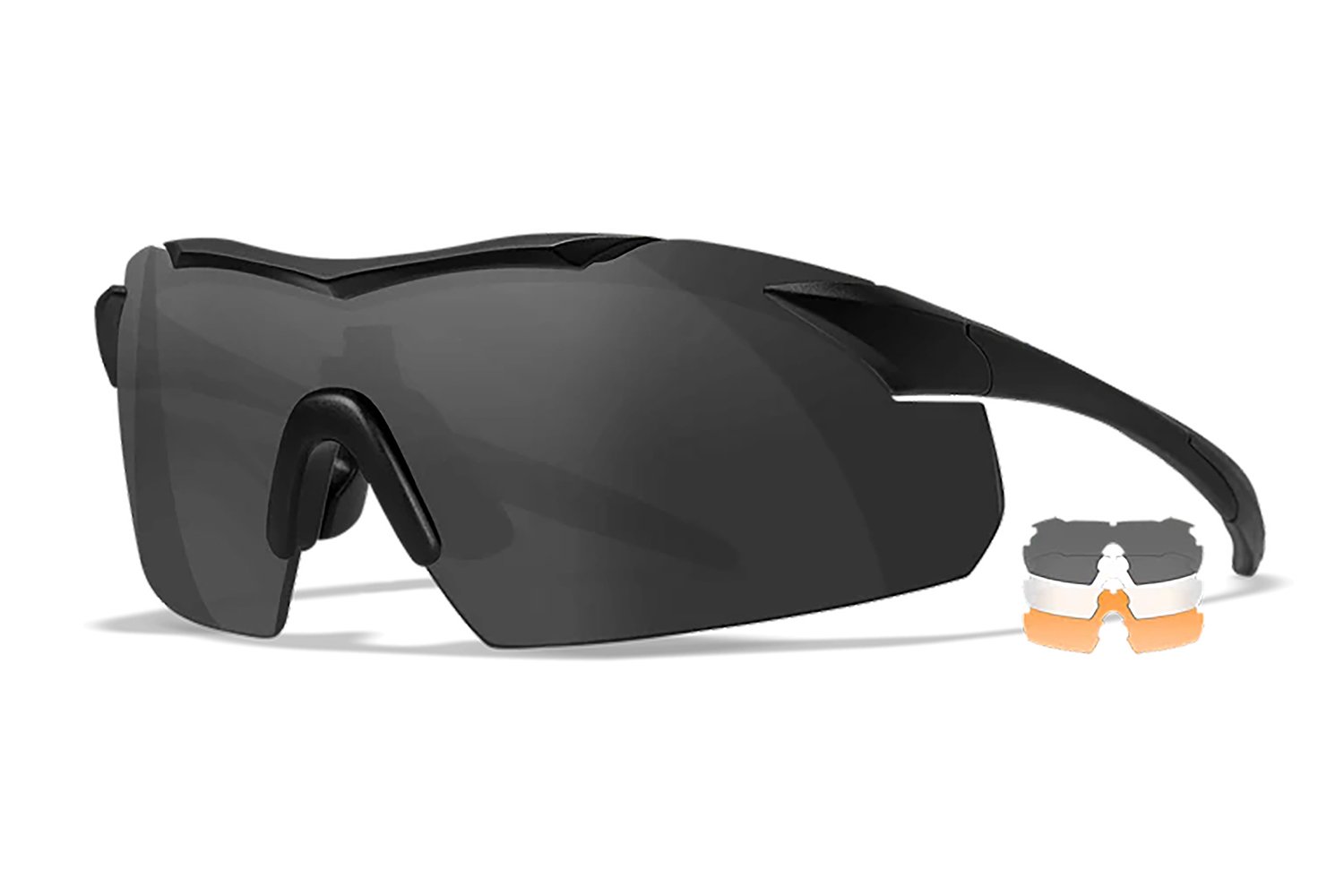WILEYX 3502 VAPOR GRY/CLR/RUST/MTBLK - WILEYX - MATTE BLACK