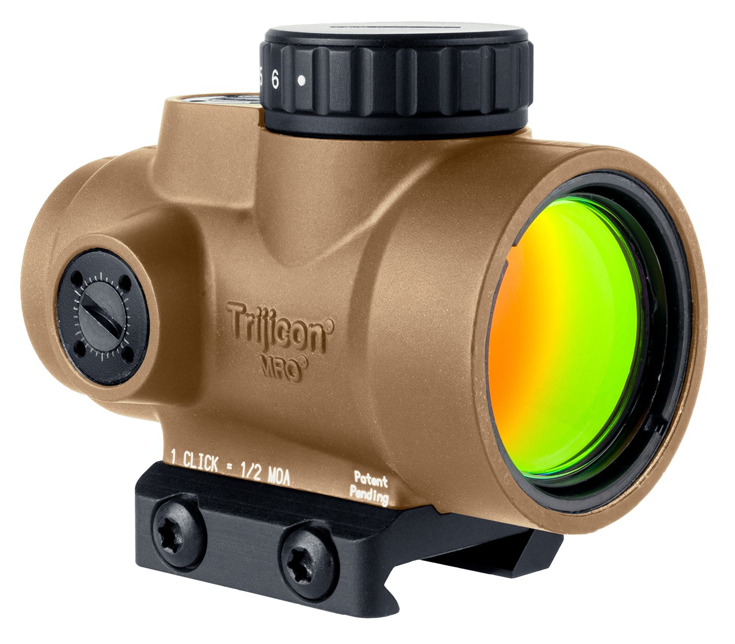 Buy Trijicon MRO SD Coyote Brown 1x25mm 2 MOA Red Dot Low Mount online