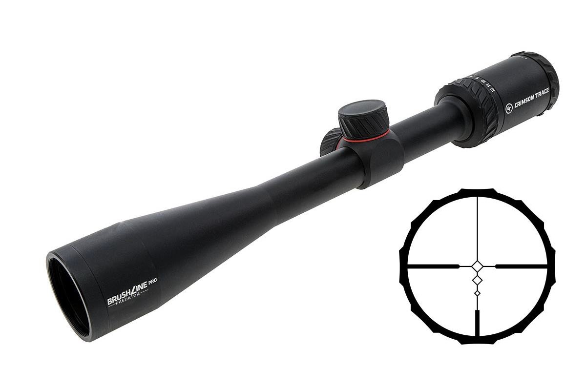 Crimson Trace Brushline Pro Rifle Scope - 4-12x40m