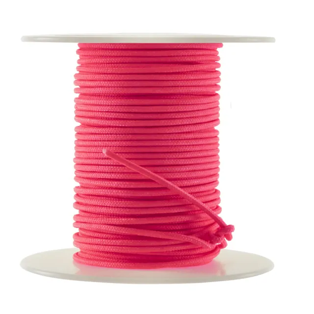 October Mountain Endure-XD 100 ft 2.5mm Flo Pink Release Loop