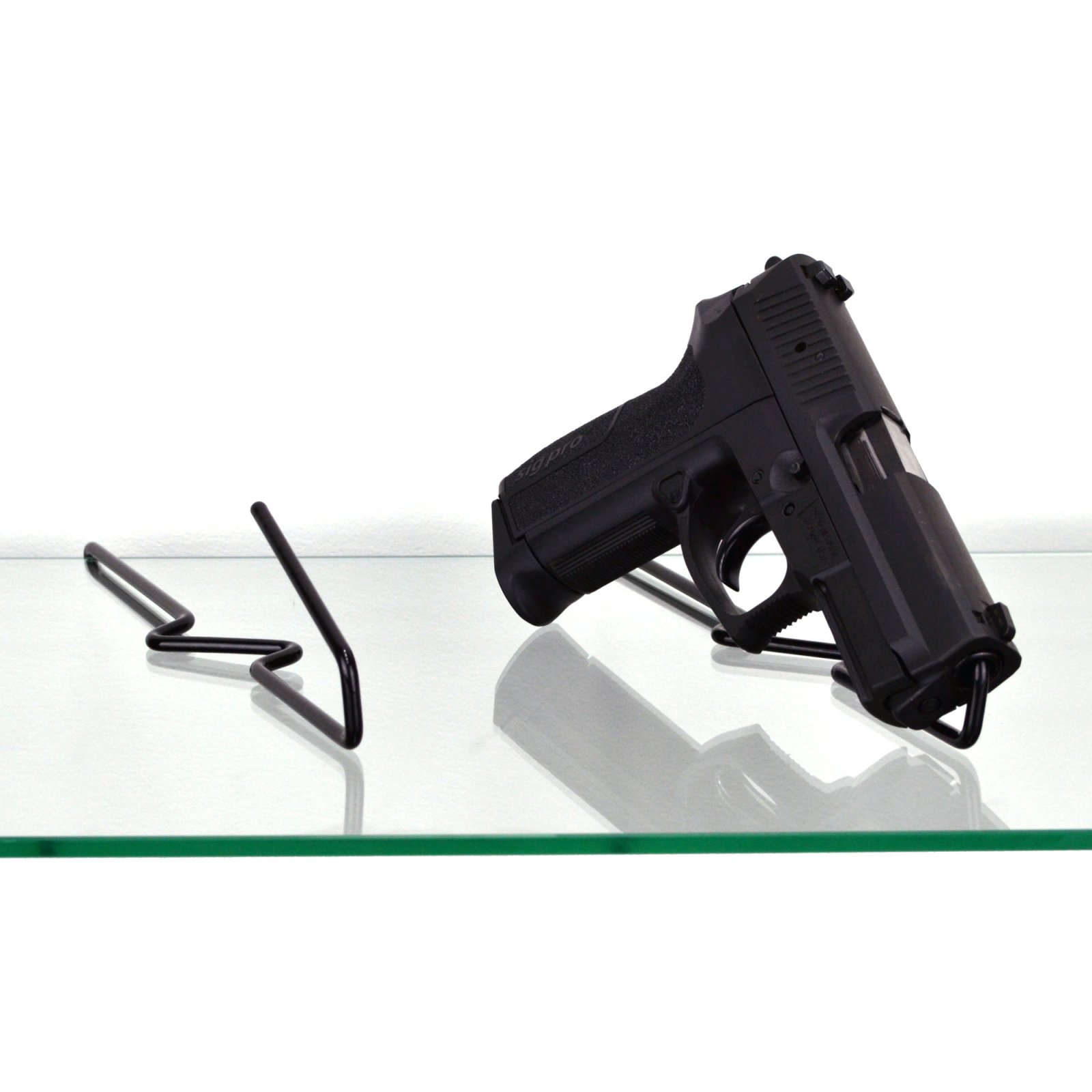 Gun Storage Solutions BKIK10 Handgun Back Kikstands, Vinyl Coated, 10 Pack - Gun Storage Solutions