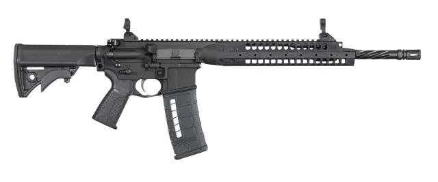 LWRCI SIX8A5RB16 6.8mm SPC 16" Black Semi-Auto Rifle Spiral Fluted - View 5