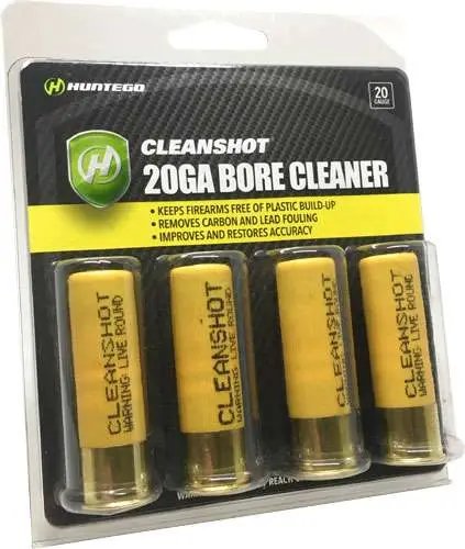 Huntego CleanShot CS204S 20 Gauge Shotgun Bore Cleaner 4 Count