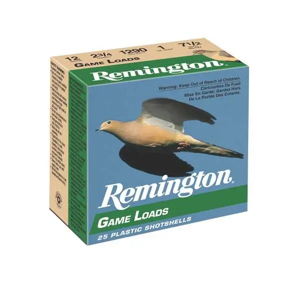 Remington R20014 Upland Game Load, .410 Gauge, 2.5in Shell, 1/2 oz Lead #6 Shot, 1200 ft/s Velocity, 20 Rounds