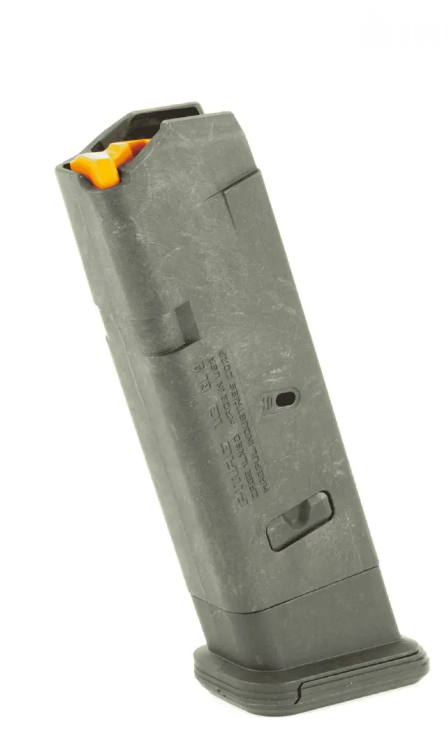 Glock 39898 9mm 10-Round Magazine for G17 Gen5 & G34 Gen5 Orange Follower - Glock for sale at TheGunDock