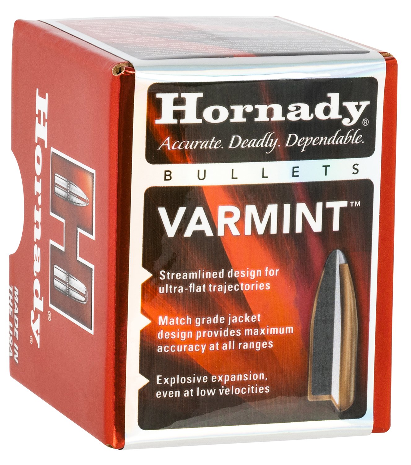 Hornady 2266 Traditional Varmint 22 Cal .224 55 gr Soft Point (SP) - Horn Hunter - 22 Caliber