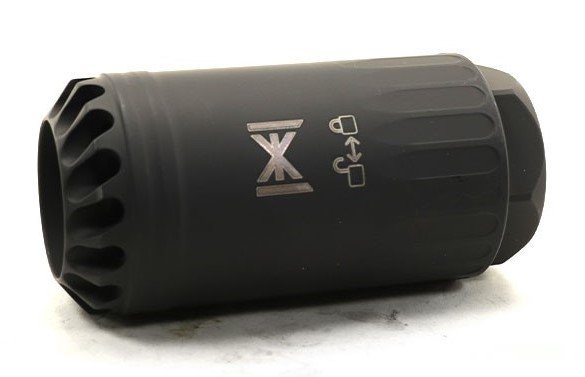 Huxwrx 3063 Blastphemy+ Muzzle Device, 5.56/.223, Black Nitride Finish