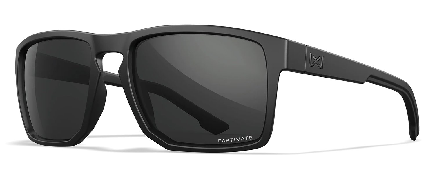 Wiley X AC6FND02 Founder Gray Lens Polycarbonate Matte Black Frame - WILEYX - MATTE BLACK