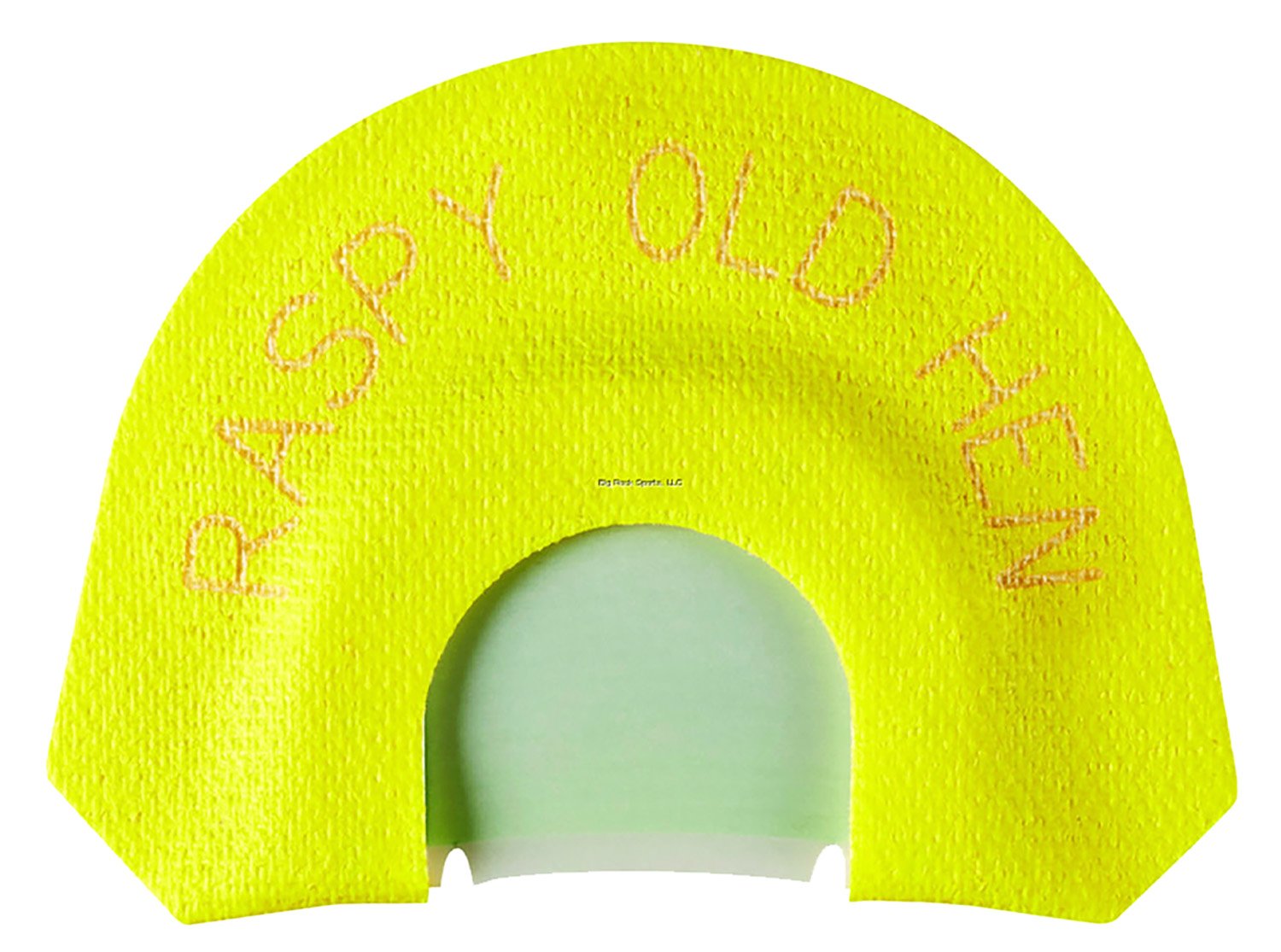 HS Strut 05903 Raspy Old Hen Double Reed Attracts Turkeys Yellow Infinity Latex - GSM Outdoors - TURKEY