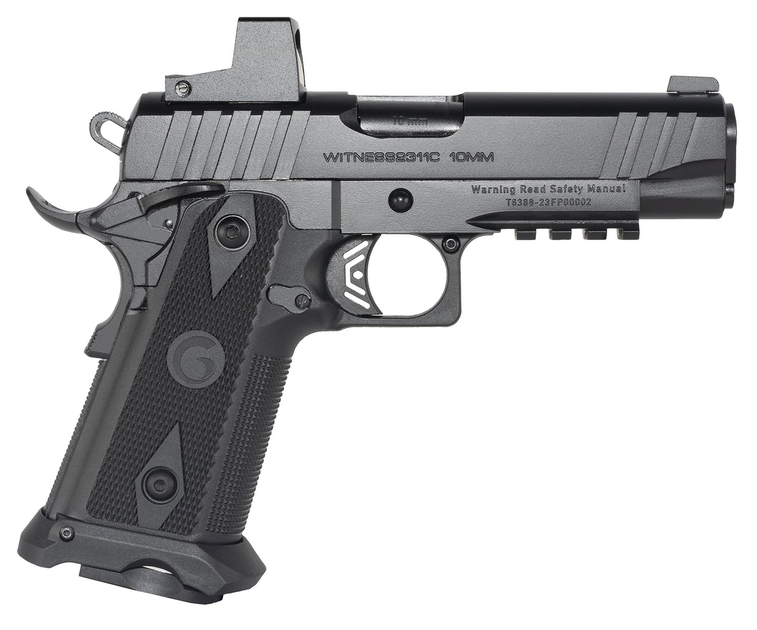 EAA Witness 2311 10mm Auto 15+1 Black Barrel Polymer Frame - EAA - 10mm