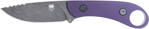 CobraTec SD2DNSPURGEN2 D2 Skinner 3.75" Full Tang Purple G10 Kydex Sheath - CobraTec Knives