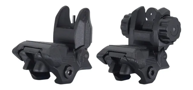 JE MACHINE TS-PS22B FLIP UP F/R SIGHT POLY