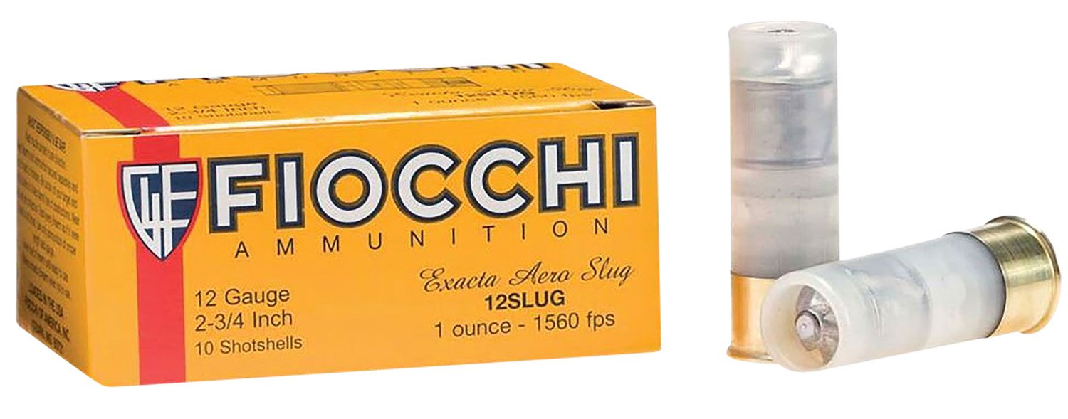Fiocchi 12FSLUG Aero Extrema 12Ga 2.75" 1oz Rifled Slug 10/Box
