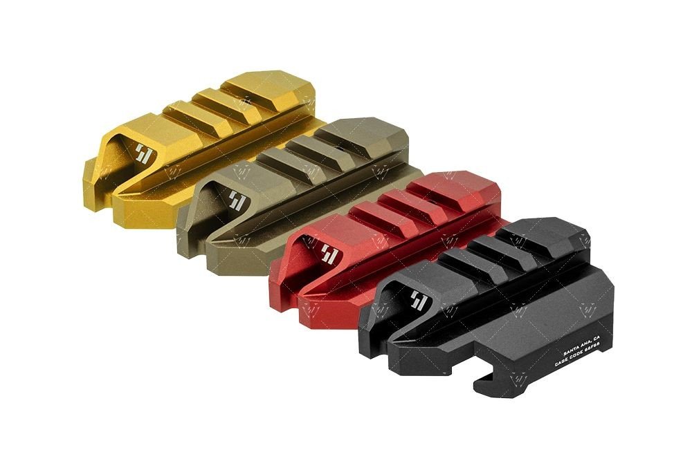 Strike Industries CEVOHG6RED 6" M-Lok Red Handguard for CZ Scorpion EVO
